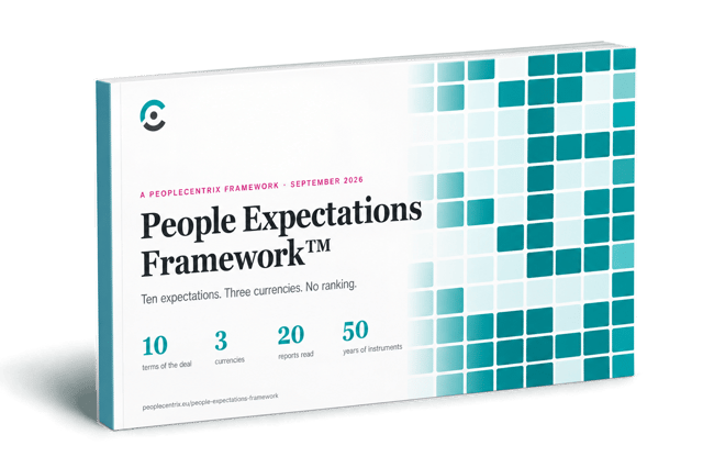 People Expectations Framework, ten-page PDF