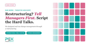 Restructuring? Tell Managers First. Script the Hard Talks.