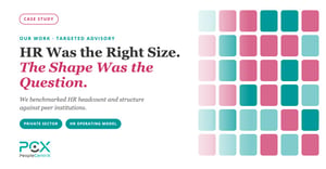 HR Was the Right Size. The Shape Was the Question.